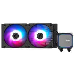 Water Cooler para Processador MSI Mag Coreliquid A13 240 Intel 1150-1851 AMD AM5-AM4 240MM - Preto