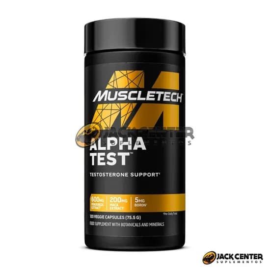 Testolone Alpha Test Muscletech 120CAPSULES