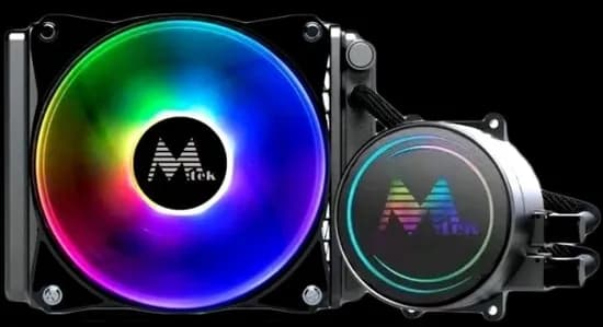 Water Cooler Mtek MWC-120 Liquid Argb, Preto, 120MM, Intel 115X/ 1200/ 1700/ 2011(V3)/ 2066, AMD AM3+/ AM4/ AM5/ FM2+