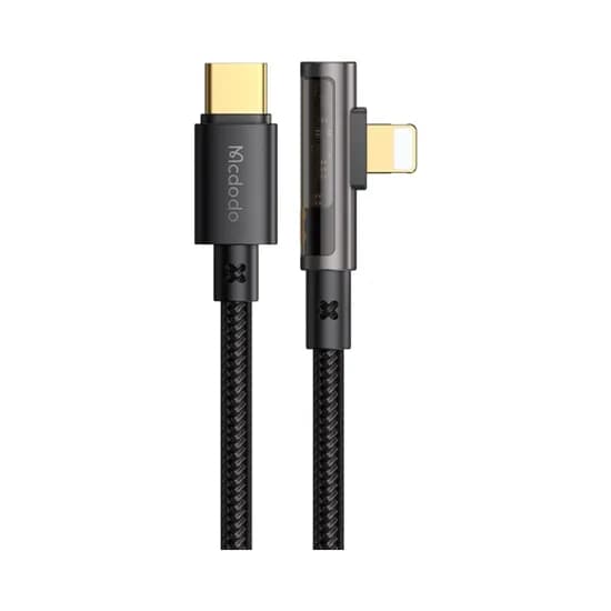 Cable Mcdodo CA-3390 Lightning A USB-C 1.2M Negro
