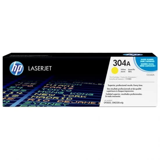 Toner HP CC532A (304A) Amarillo