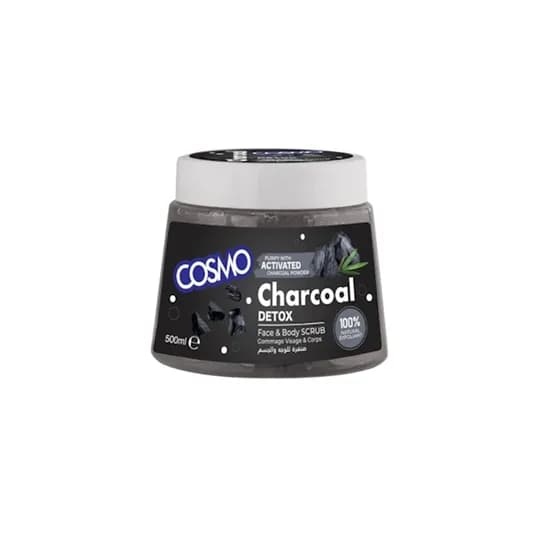 Exfoliante Facial Y Corporal Cosmo Charcoal Activated 500ML