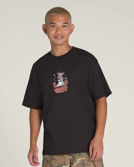Remera Vans Frizz SS Negro