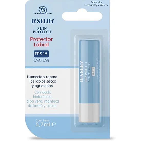 Der DR. Selby Skin Protect Bálsamo Labial FPS 15