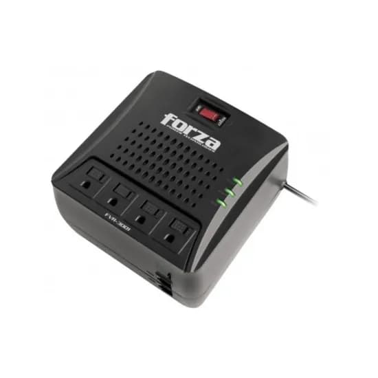 Estabilizador Forza FVR-3001 3000VA 110V - Preto