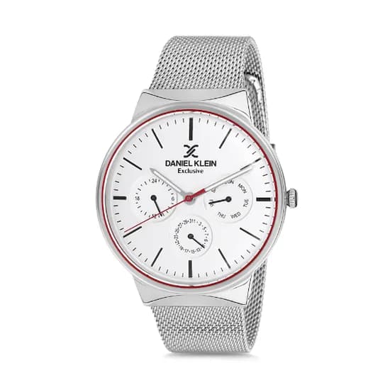 Relógio Analógico Masculino Daniel Klein Exclusive DK12132-1 - Prata
