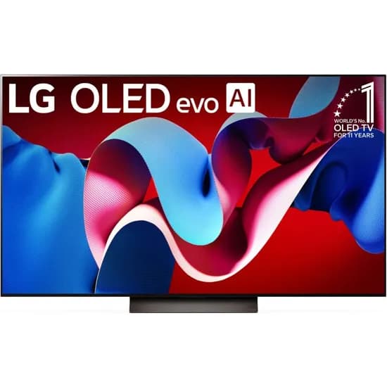 Televisor Smart Oled LG Evo C4 OLED77C4PSA 77" 4K Webos Wi-Fi - Preto