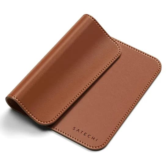 Mouse Pad Satechi ST-LMPN Vengan-Leather Premium - Brown