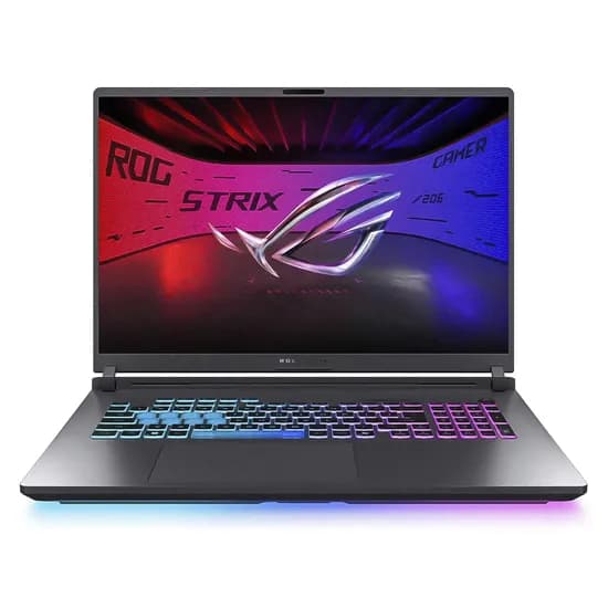 Notebook Gamer Asus Rog Strix Intel Core i9-14900HX RTX 5070 32GB Ram 1TB SSD Tela 18" 2.5K Wuxga Ips Windows 11 Inglês Cinza - G815JPR-IS96
