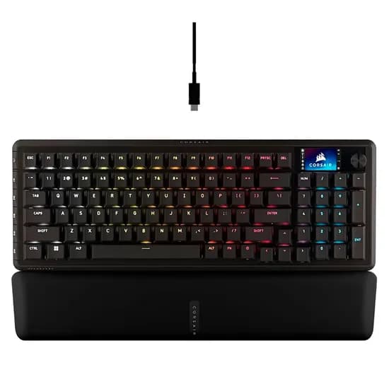 Teclado Gamer Corsair Vanguard 96 CH-91E901E-Na RGB - Preto