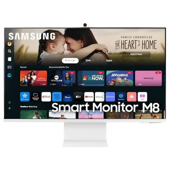 Monitor LED 32" Samsung LS32DM801UNX Plano Smart 4K M80D