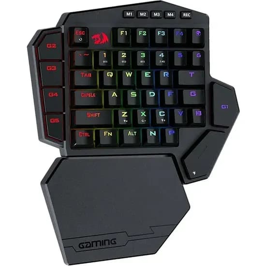 Redragon Teclado Diti K585RGB Mechanical One Handed Brown