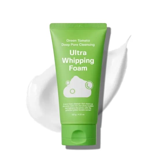 Sungboon Editor Green Tomato Deep Pore Cleansing Ultra Whipping Foam 120G