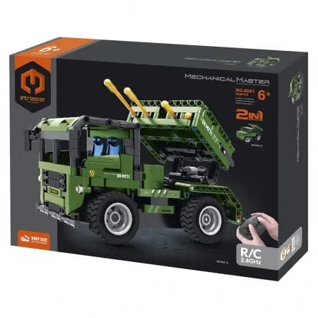 Im.Master Pull Back Bomber Truck Gun c/ RC Controle 364PCS 8021