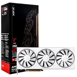 Placa de Vídeo XFX Swift Oc Gaming White Edition 16GB Radeon RX9070 GDDR6 - RX-97SWFB3W9