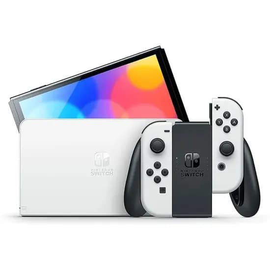 Nintendo Consola Switch Oled Heg s Kaaaa JP Bivolt 64GB Blanco
