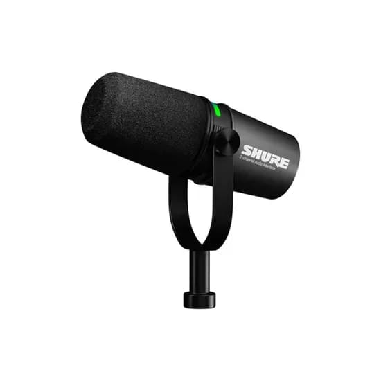 Microfone Dinâmico com Fio Shure MV7I Podcast