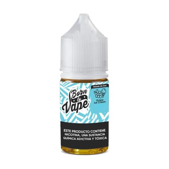 Juice Salt Born To Vape Grape Ice Cream 30ML / 35MG