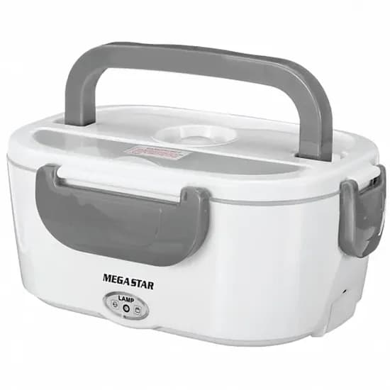 Marmita Térmica Elétrica Megastar BA60N 40 Watts 1.5 Litros Bivolt - Branco/Cinza
