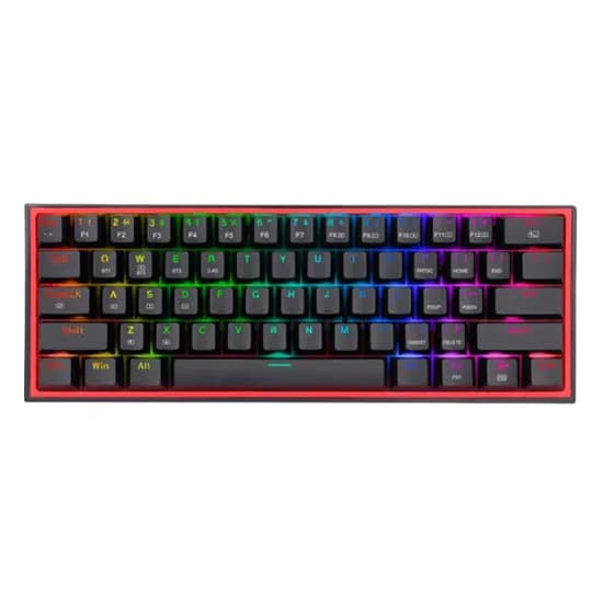 Teclado Redragon K616-RGB Fizz Pro Black Sem Fio