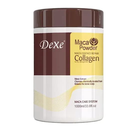 Máscara Capilar Dexe Maca Powder Collagen - 1L