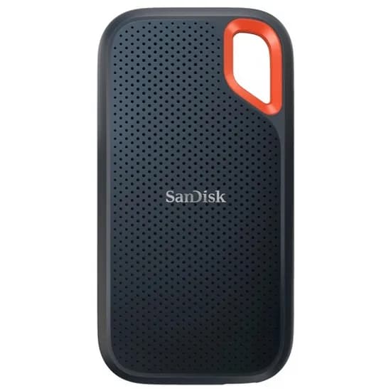 SSD Externo Portátil Sandisk Extreme, 500GB, SDSSDE61-500G-G25, Preto