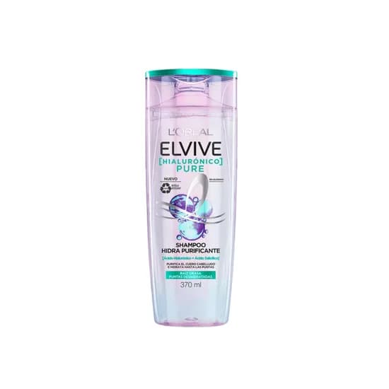 Elvive Pure Shampoo Hidra Hialurônico 370ML