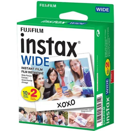 Fujifilm Film p/ Instax Wide Pack 20 Unidades