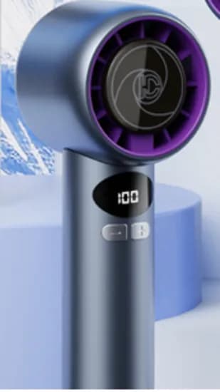 N10 Mini Ventilador Portatil GF08 - Gris Oscuro