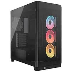 Gabinete Gamer Corsair Frame 4500X RS-R CC-9011314-WW Mid Tower / 3 Cooler / Argb - Preto