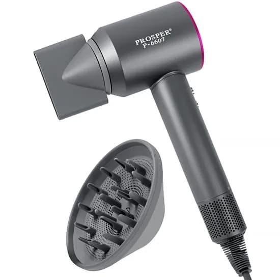 Secador de Cabelo Prosper P-7702 6.000 Watts 110V ~ 50/60 HZ - Preto