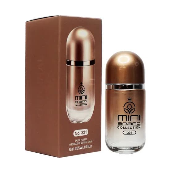 Perfume Mini Brand Collection No.321 Edp 25ML / CH 212 Vip Rose