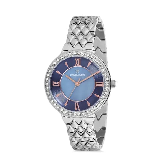 Relógio Analógico Feminino Daniel Klein Premium DK12081-7 - Prata