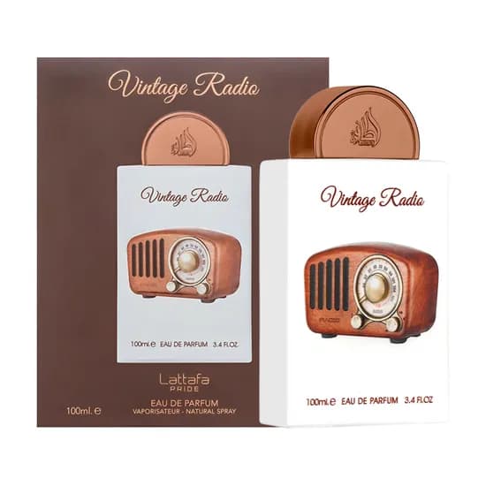 Perfume Lattafa Vintage Radio - Eau de Parfum - Unissex - 100ML
