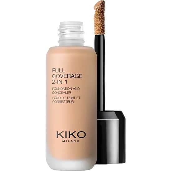 Base e Corretivo Líquido Kiko Milano Full Coverage 2 Em 1 - N65 25ML