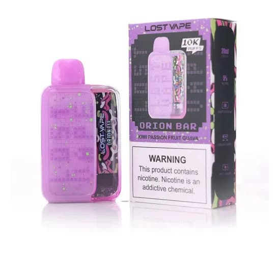 Lost Vape Orion Bar 10K Kiwi Passion Fruit Guava