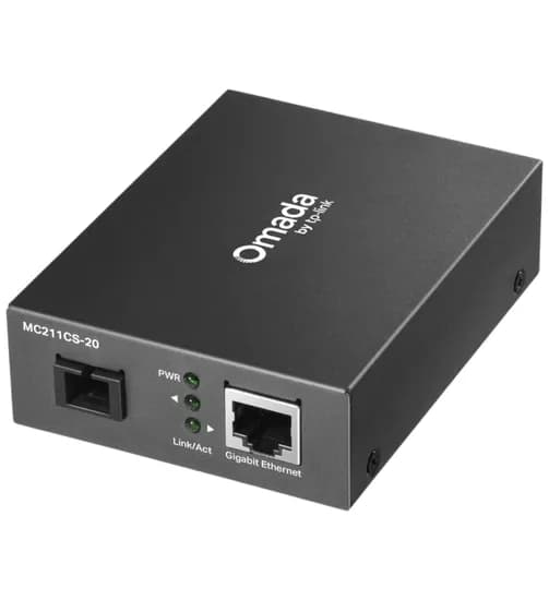 F. Media Conv. TP-Link MC212CS-20 Omada Gigabit WDM 20KM