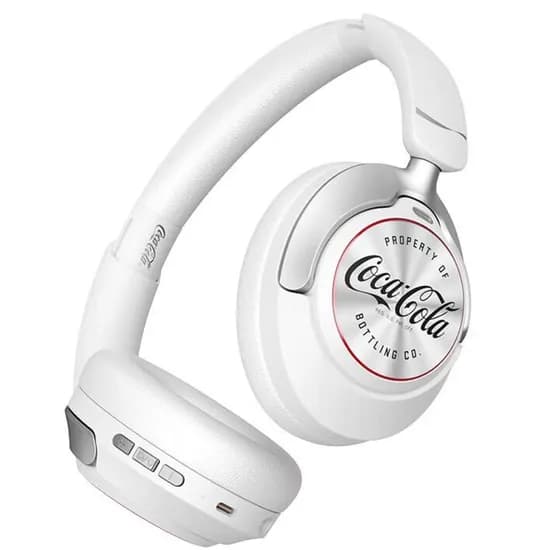 Fone de Ouvido Coca Cola T07 Bluetooth - White