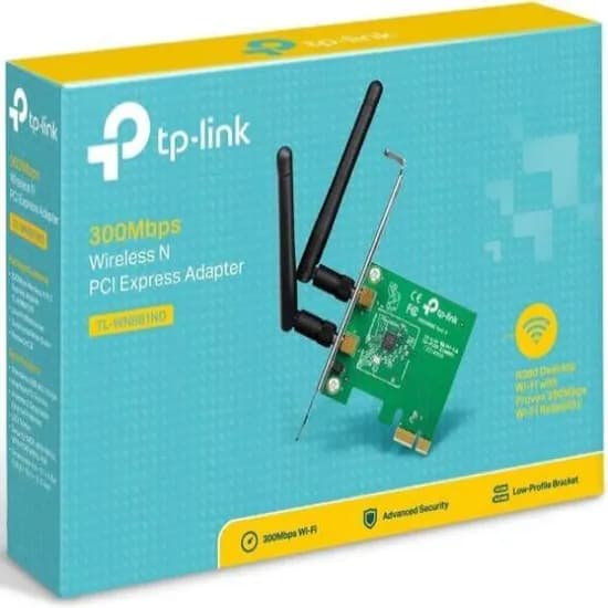 Placa de Rede PCI-e TP-Link TL-WN881ND Wifi 300MBP