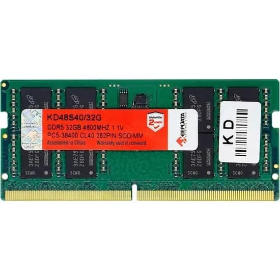 Memória p/ NTB DDR5 32GB 4800 Keepdata KD48S40/32G