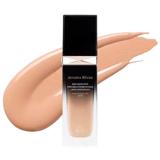 Base Líquida Matte Ayvanna Réver #12 - SPF 30-Pa+++ - 30ML