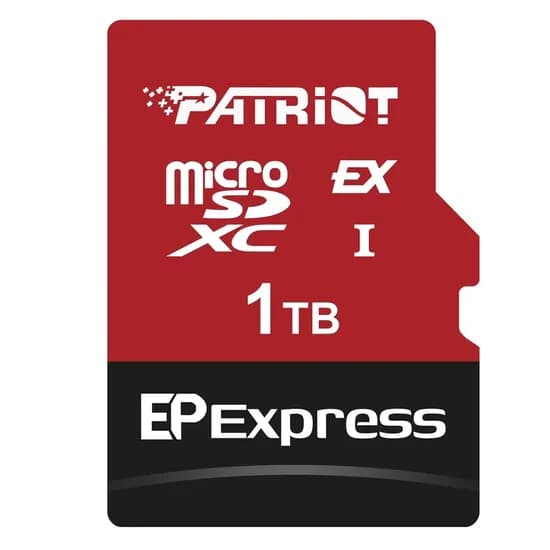 Cartão de Memória Micro SDXC Patriot Ep Series Express 1TB 800MBS - PEF1TEPEXMCX