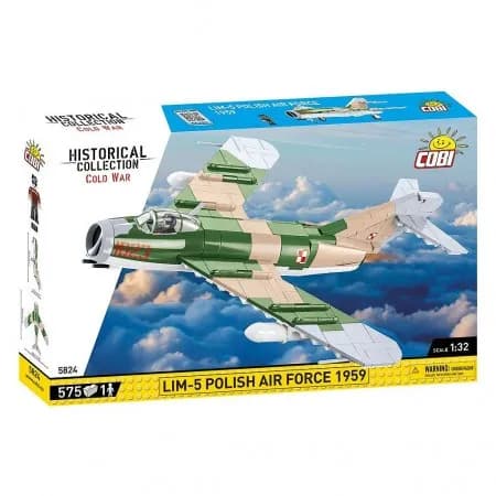 Cobi Blocks Cold War LIM-5 Polish Air Force 575 PCS 5824