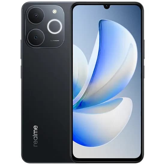 Celular Realme Note 70 RMX5313 Dual Sim de 256GB/4GB Ram de 6.74" 13MP/5MP - Obsidian Black (Anatel)