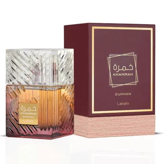 Perfume Lattafa Khamrah Dukhan Eau de Parfum Unissex 100ML