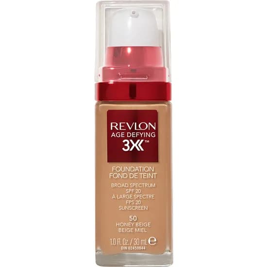 Base Líquida Revlon Age Defying 3X FPS 20 50 Honey Beige - 30ML