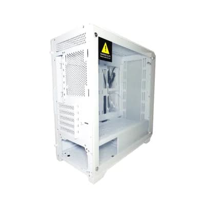 Gabinete Gamer FTX-702WH Vidrio Tem ATX/Matx/Mitx White