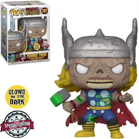 Funko Pop Marvel Zombies Thor Glows *Ex* 787