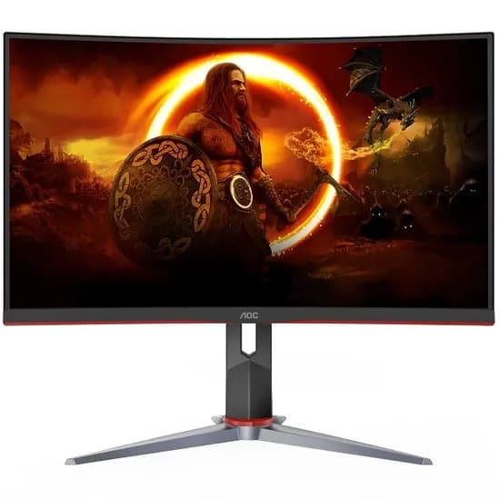 Monitor Gamer Curvo AOC C24G2 de 23.6" Full HD 16:9 165HZ 1 MS com Displayport/HDMI/VGA