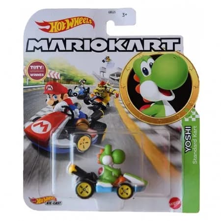Car Hot Wheels Mario Kart Floor Stand Yoshi 8350